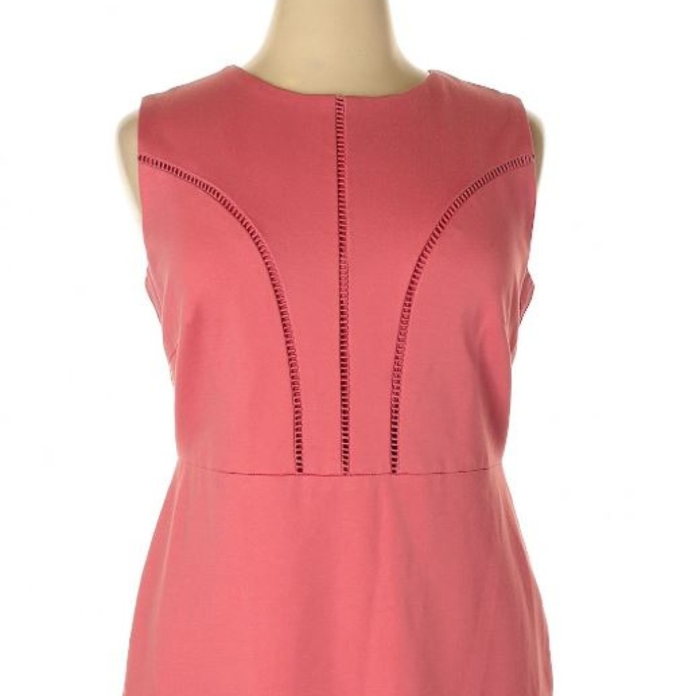 Coral eyelet dress by Adelyn Rae Size XL/14